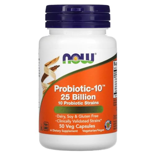 Now Foods Probiotic-10? 25 Billion - 50 Vcaps ( Multi-Pack)