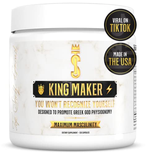 Top Shelf Grind King Maker, 13-in-1 Anabolic Supplement for Men to Increase Stamina, Lean Muscle Growth & Recovery, N.O. Booster with Tongkat Ali (LJ100), 120 capsules