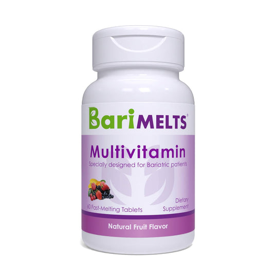 BariMelts Bariatric Multivitamin - 1 Month Supply (60 Fast-Dissolving Tablets) - Post-Op Bariatric Vitamins