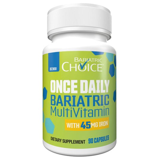 Bariatric Choice Once Daily Bariatric Multivitamin Capsule with 45 mg of Iron (90ct)