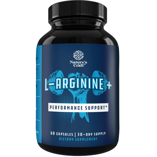 100% Pure L-arginine and L Citruline a Premium Amino Acids Strength for Pre Work Out and Energy Enhancement for Men to Support Nitric Oxide a Natural Supplement Booster