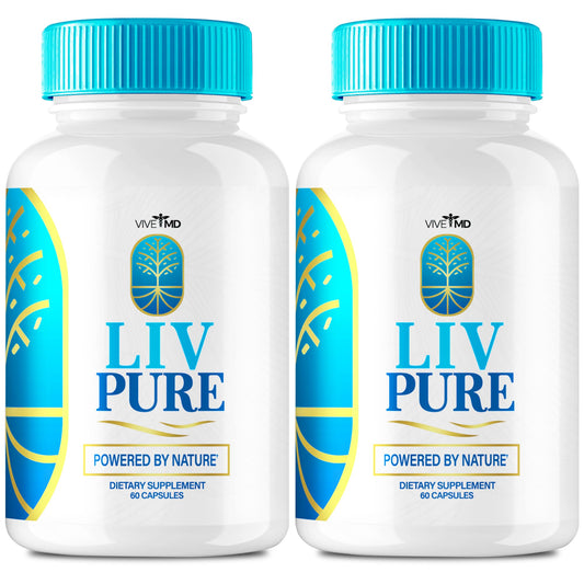 Liv Pure Capsules - Official Formula - Liv Pure Liver Detox Cleanse & Repair - Liver Supplement Dose for Your Liver & for Maximum Strenghth, LivPure Reviews Pills (2 Pack)